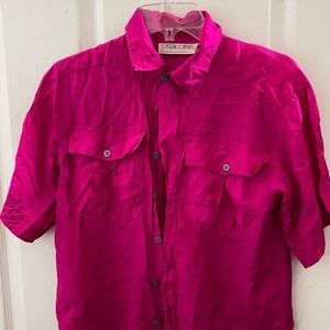 FINAL MARKDOWN Casual Corner Silk Blouse (S)